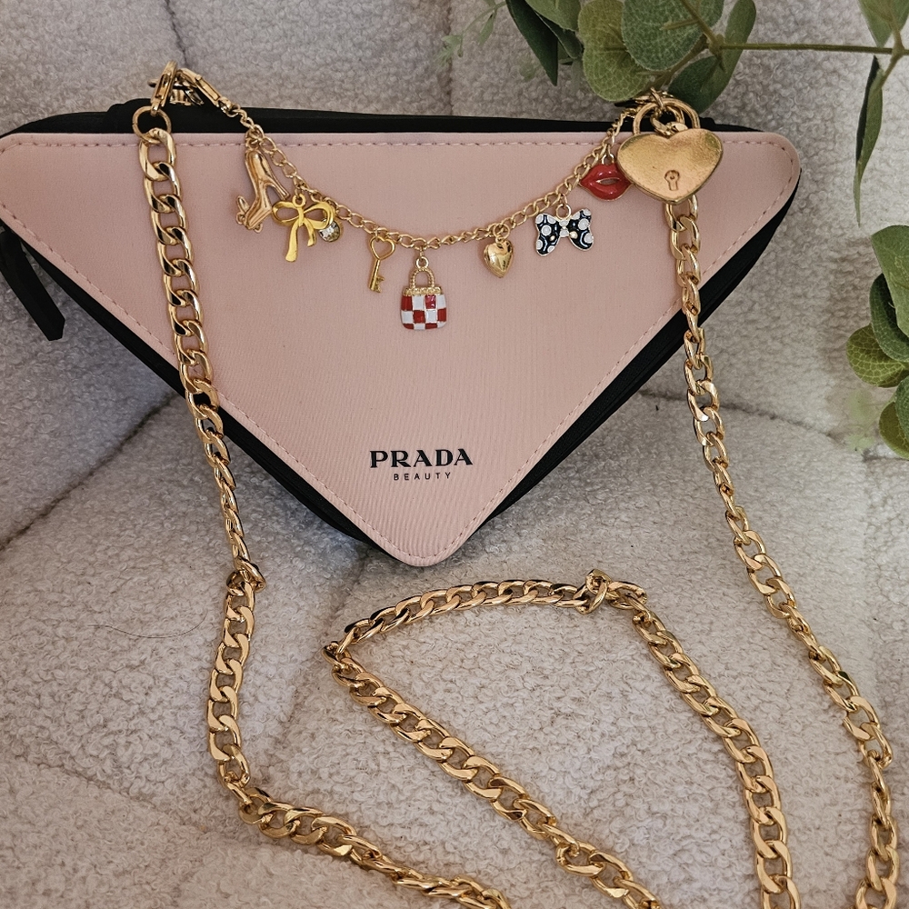 Prada Beauty Triangular Pouch. - Picture 12 of 12